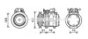 AVA QUALITY COOLING UGK006 Compressor, air conditioning